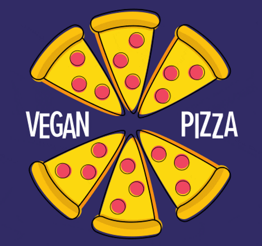 Vegan Pizza Party GIF