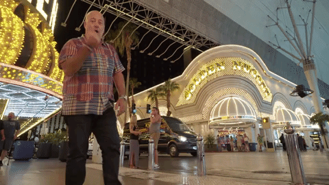Vegas Vacation At Golden Nugget Hotel GIF