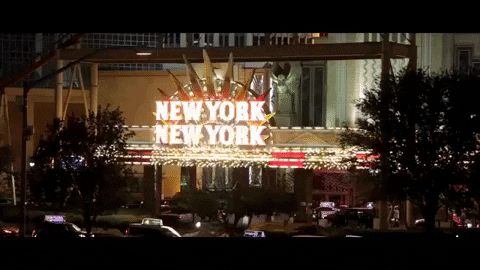 Vegas Vacation At New York New York Hotel GIF
