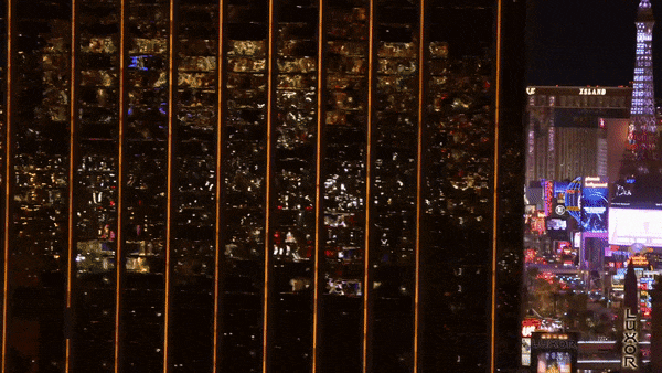 Vegas Vacation City Lights GIF