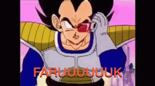 Vegeta Crushes Scouter Furuk Over 9000 GIF
