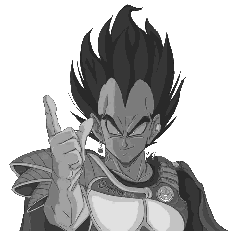 Vegeta Giving Thumbs Up