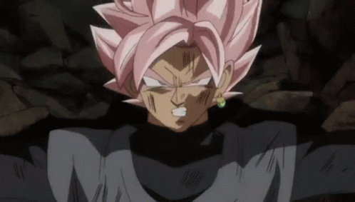 Vegeta Pulled Up Black Goku GIF