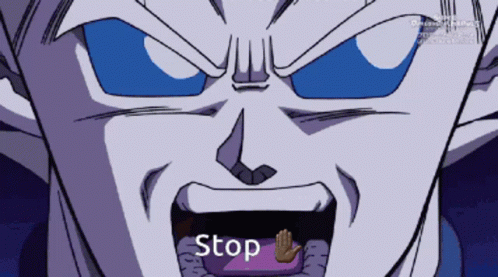 Vegeta Ultra Ego And Trunks Collide GIF