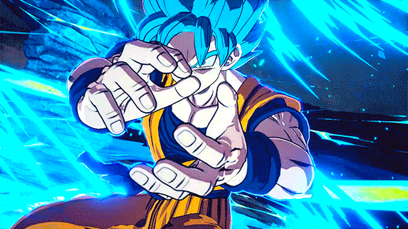 Vegeta Versus Goku Drip Kamehameha Wave GIF