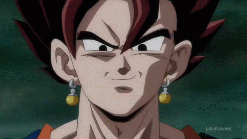 Vegito Blue Super Saiyan GIF