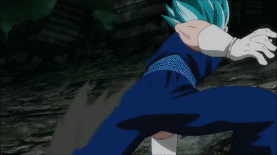 Vegito Fight Punch GIF