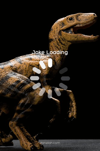 Velociraptor Crosses Road Chicken Joke GIF