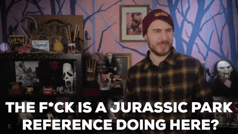Velociraptor Jurassic Park Reference GIF