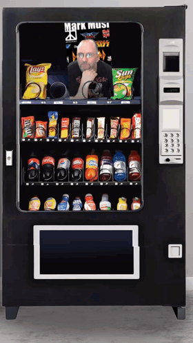 Vending Machine With Mark Must GIF