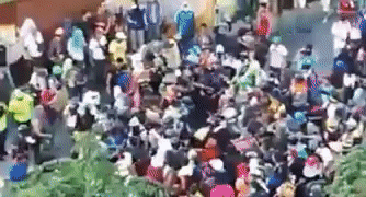 Venezuela Burning People GIF