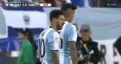 Venezuela Player Staring GIF