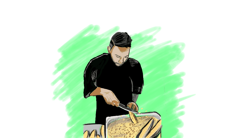 Venezuela Slicing Chef GIF