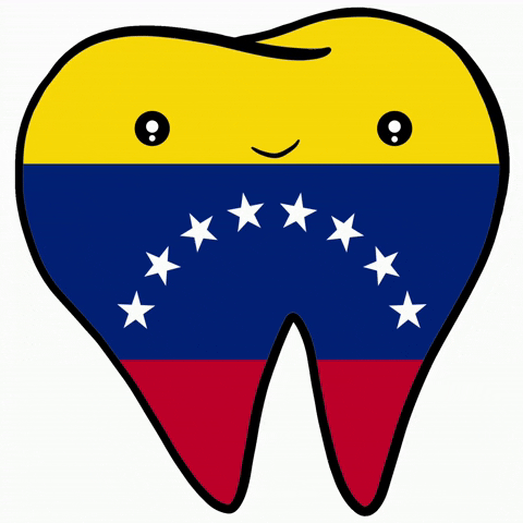 Venezuela Tooth Flag GIF