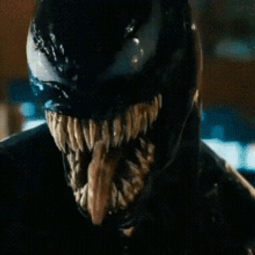 Venom Dog Imitated Tongue Out GIF