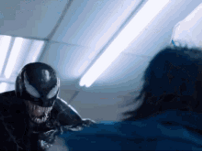 Venom Getting Mad At Someone GIF