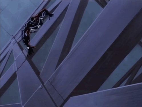 Venom Holding Knife GIF