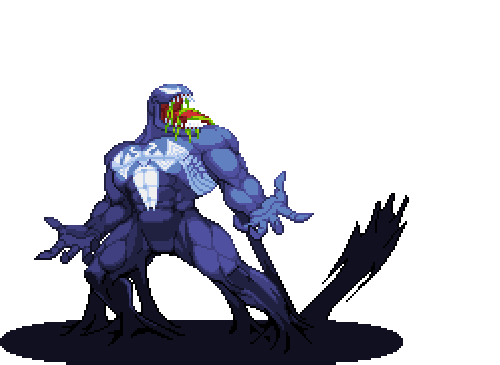 Venom Shapeshifting Tentacles Animation GIF