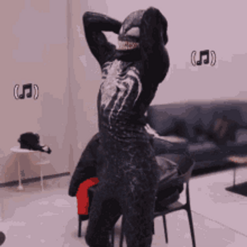 Venom Silly Dance GIF