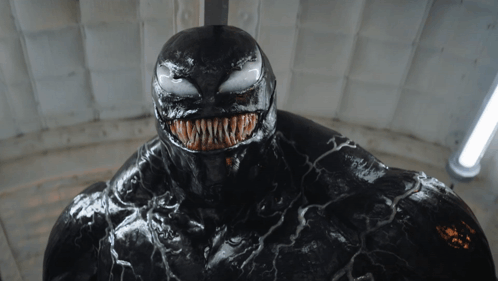 Venom Smiling Close Up