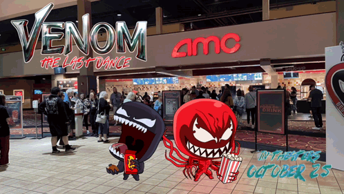 Venom The Last Dance AMC Movie Poster GIF
