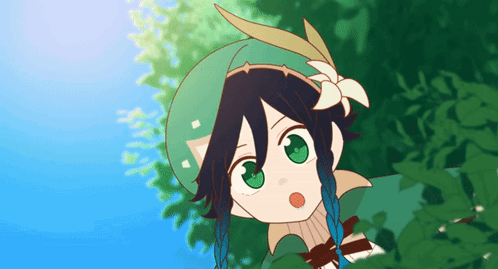 Venti Adorable Big Smile GIF
