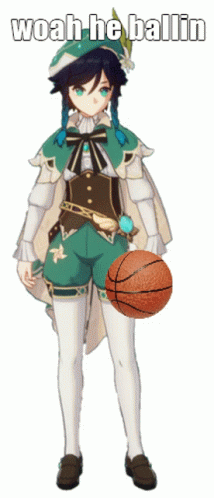 Venti Playing A Ball GIF