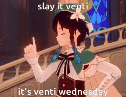 Animated Its Venti Wednesday GIF