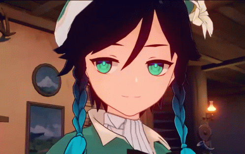 Venti No Emotion Face GIF