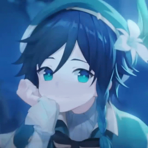 Venti Looking Away GIF