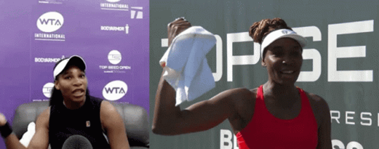 Venus Williams Serena Same Movement GIF