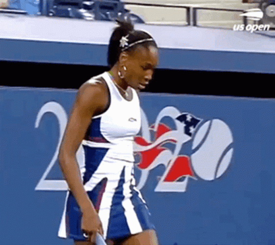 Venus Williams Tennis Racket GIF