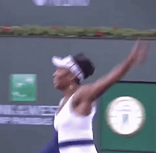 Venus Williams Twirling GIF