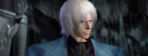 Vergil Fix Hair GIF