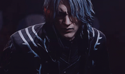 Vergil Face GIF