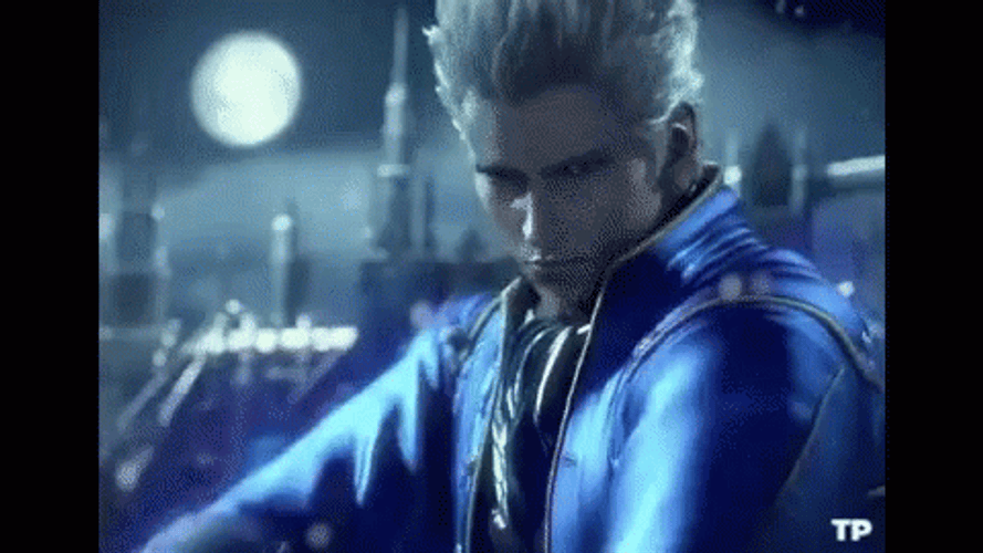 Vergil Attack Scene GIF