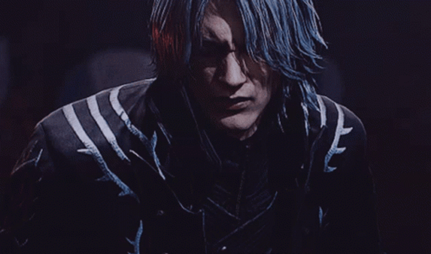 Vergil Face GIF