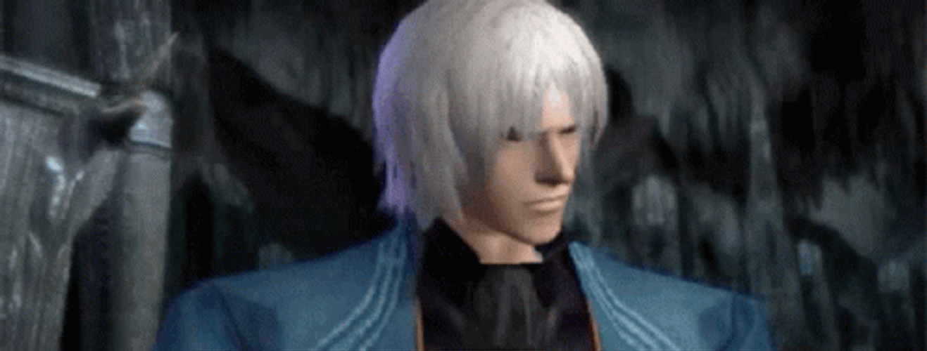 Vergil Fix Hair GIF