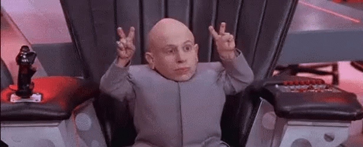Verne Troyer Air Quotes GIF