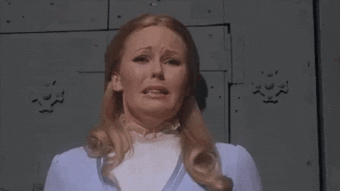 Veronica Carlson Face Pulls GIF