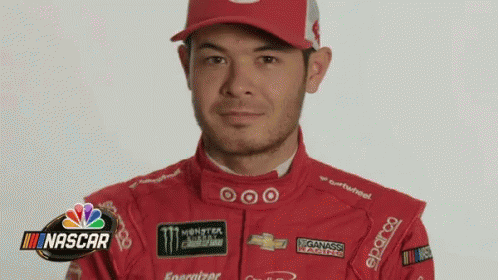 Very Happy Kyle Larson GIF