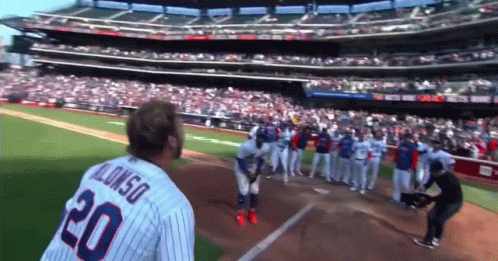 Very Happy Pete Alonso GIF