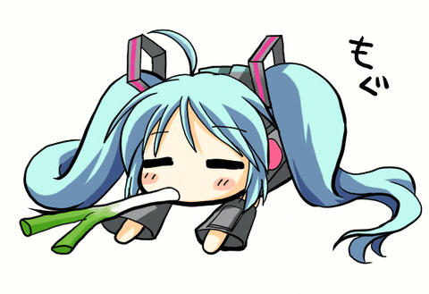 Very Tired Miku GIF