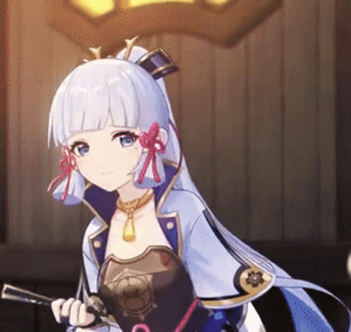 Very Welcoming Ayaka GIF