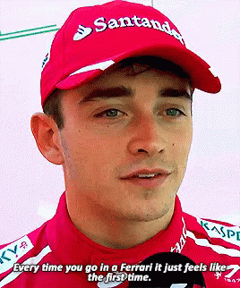 Vettel Leclerc Collision Charles Walking GIF