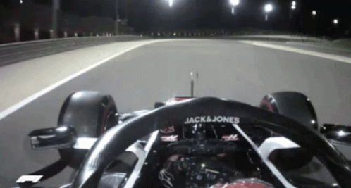 Vettel Leclerc Collision Car Control GIF