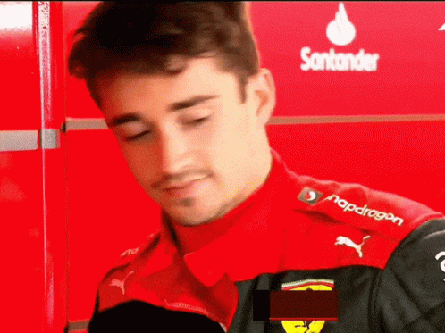 Vettel Leclerc Collision Charles Being Bubbly GIF