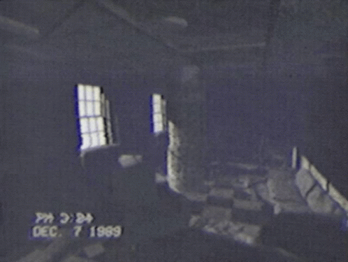 Scary Vintage Vhs Footage GIF