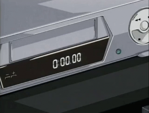 Putting In Vhs Tape Animation GIF