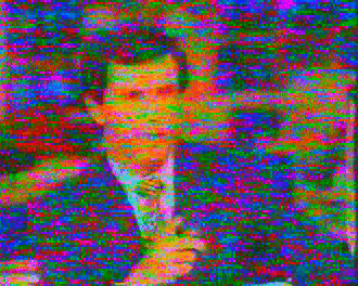Vhs Effect Male Anchor GIF